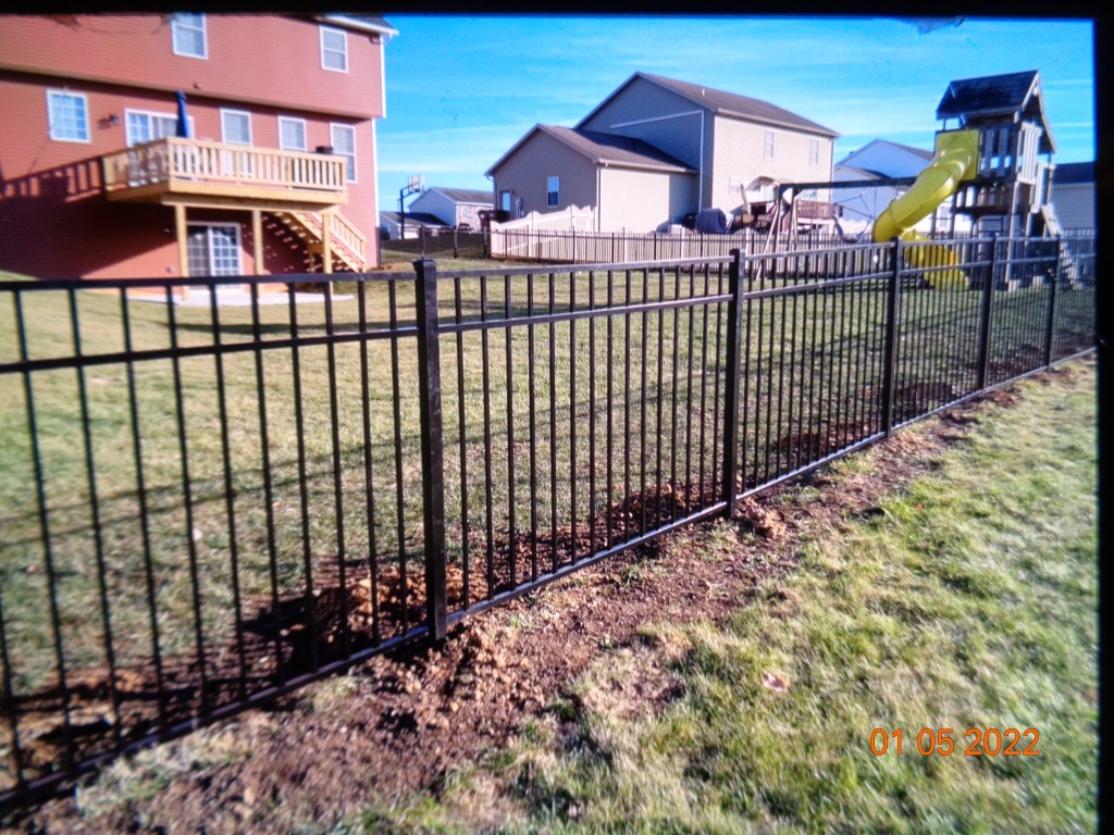 Aluminum Black Fencing